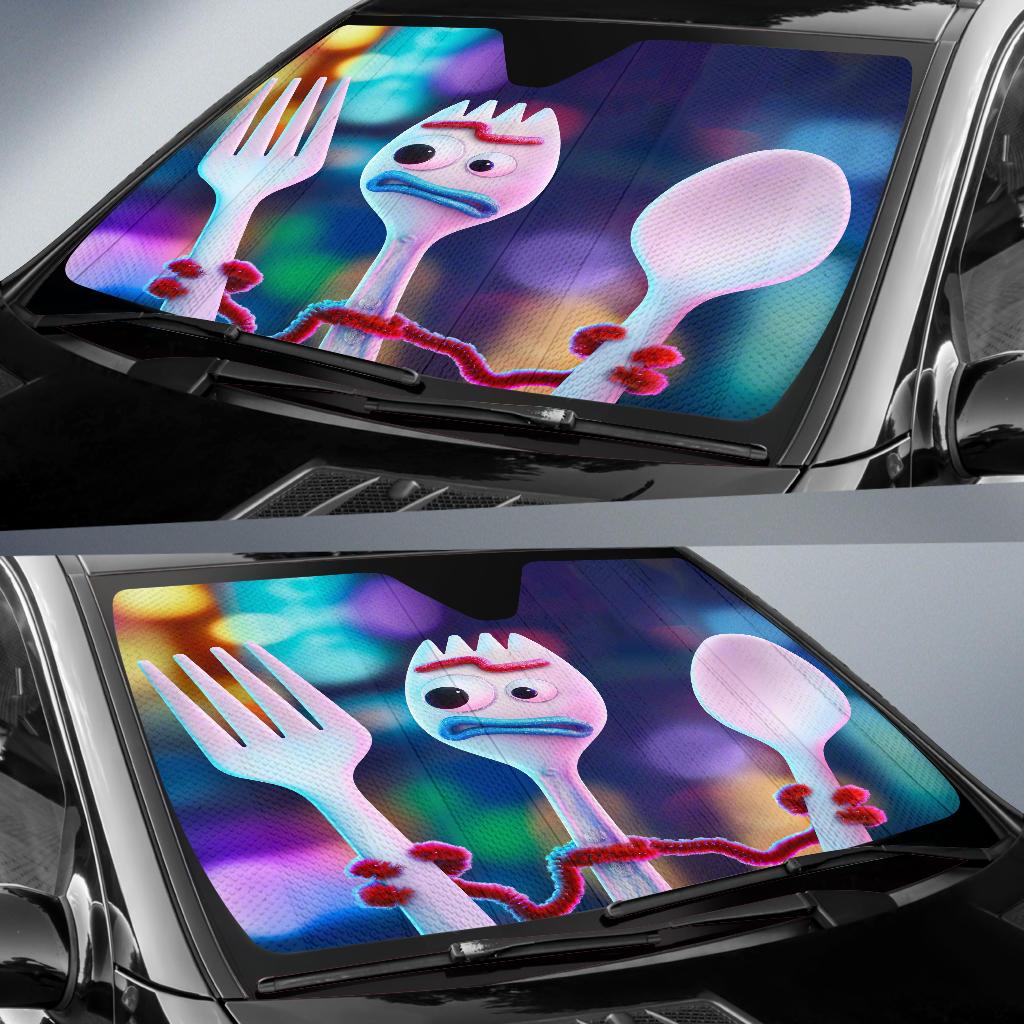 Forky Toy Story 4 Car Sun Shades Amazing Best Gift Ideas 2021