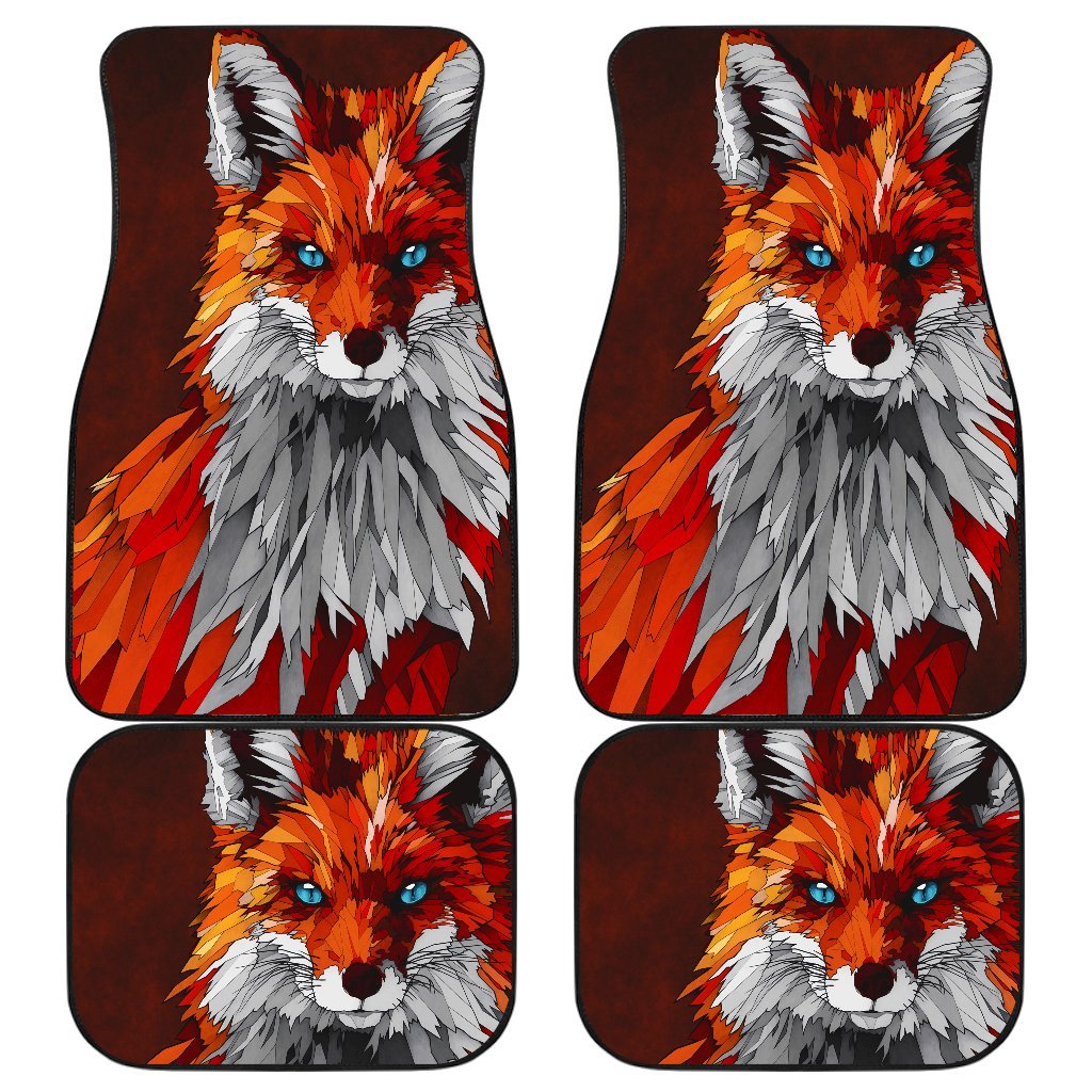 Fox Front And Back Car Mats