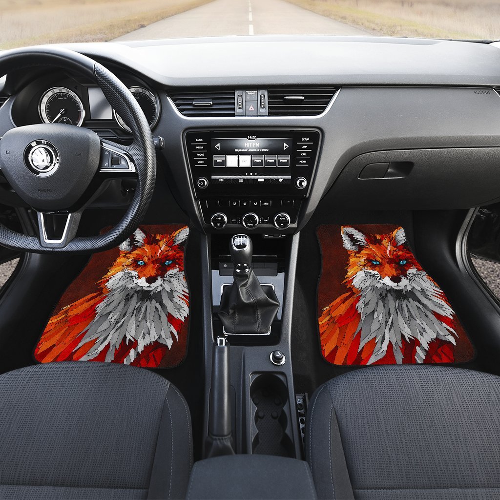Fox Front And Back Car Mats