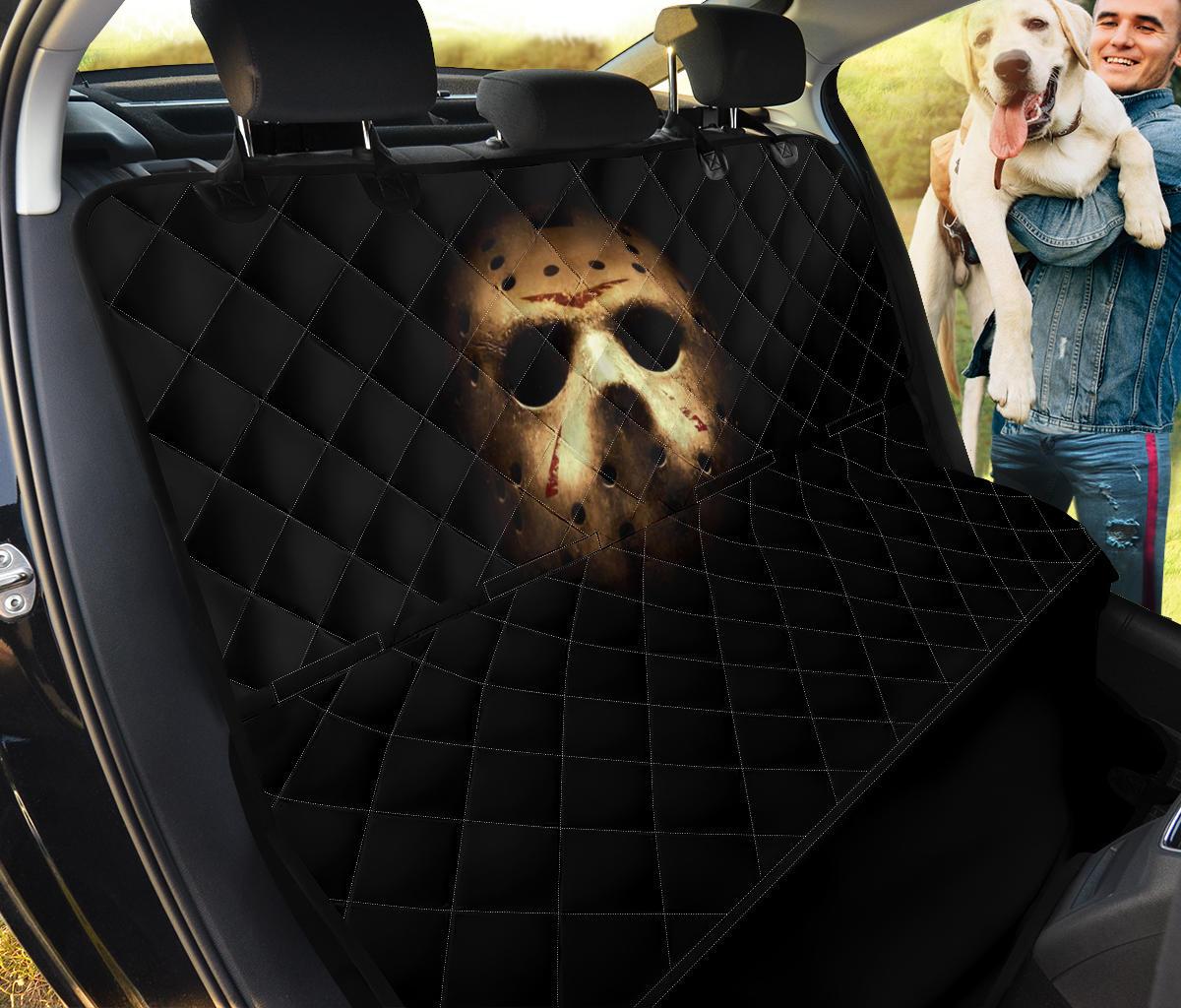 Friday The 13th Jason Voorhees Horror Movies Jason Car Dog Back Seat Cover