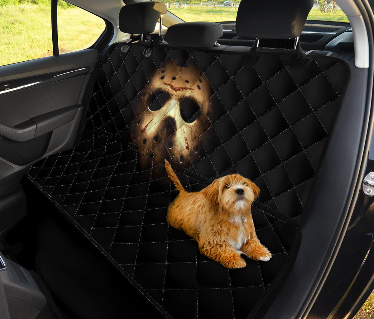 Friday The 13th Jason Voorhees Horror Movies Jason Car Dog Back Seat Cover