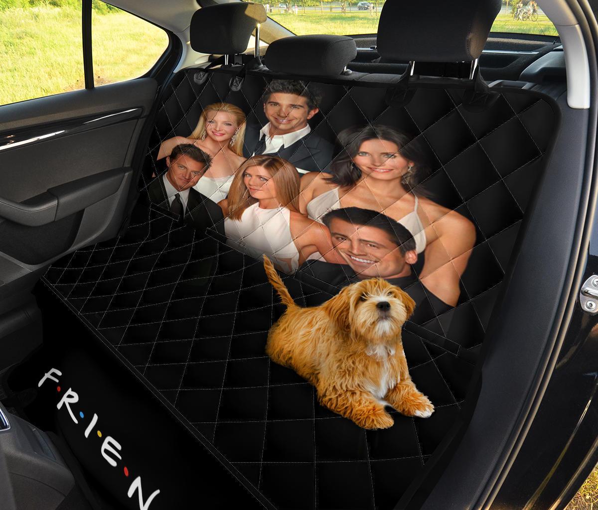 Friends Tv Show Funny Car Dog Back Seat Cover