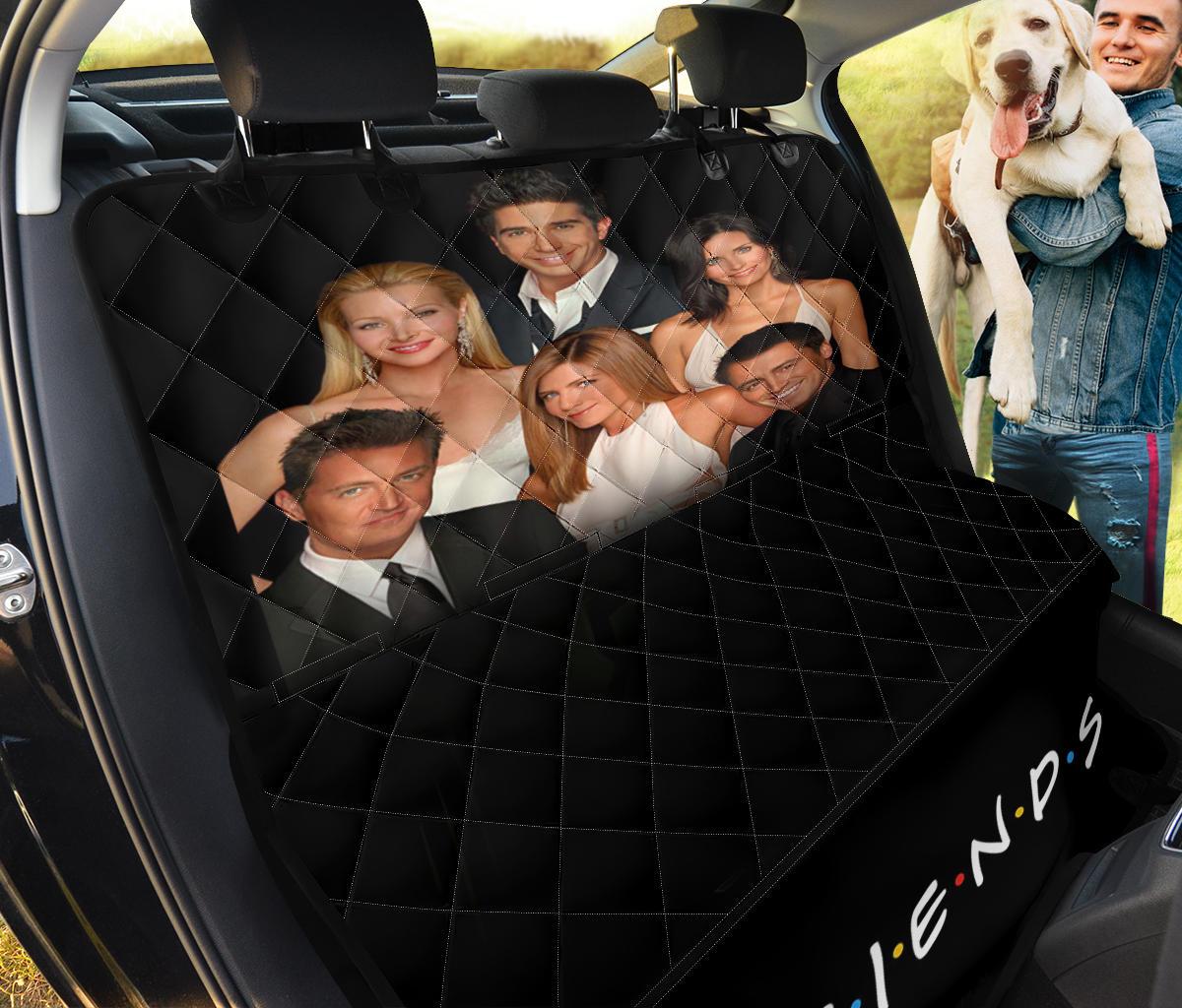 Friends Tv Show Funny Car Dog Back Seat Cover