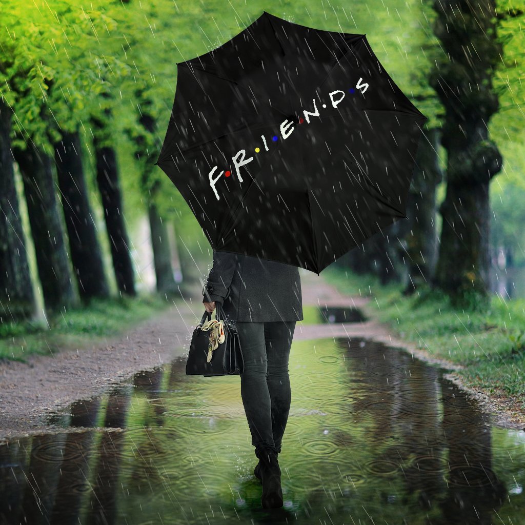 Friends Tv Show Logo Umbrella