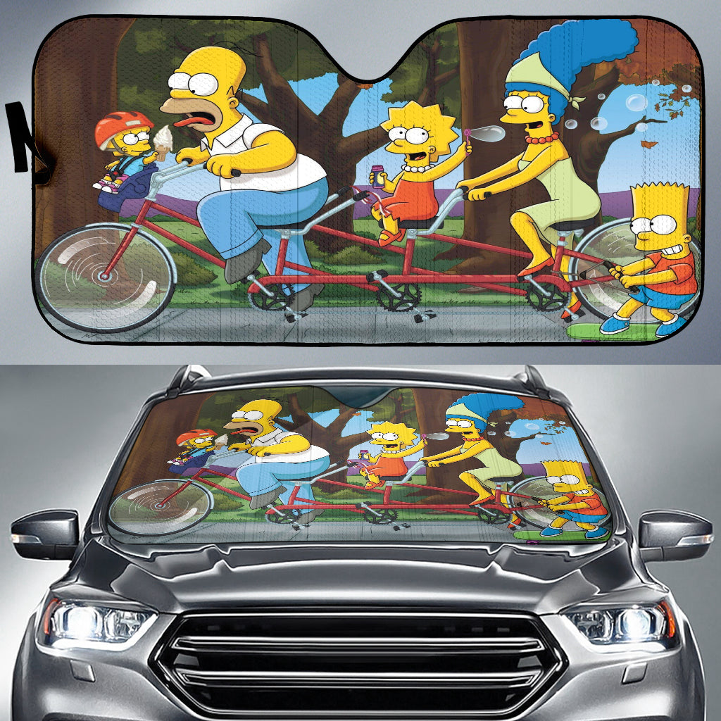 The Simpson Funny Auto Sun Shades Amazing Best Gift Ideas 2022