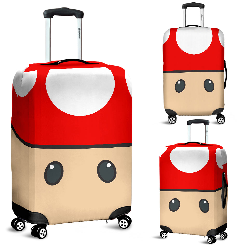 Mario Mushroom Luggage Covers 1