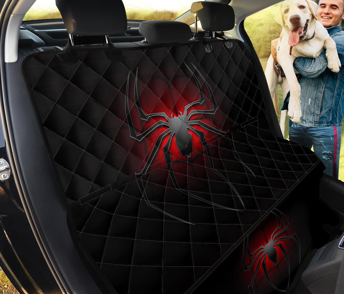 Spider Man Logo Car Dog Back Seat Cover