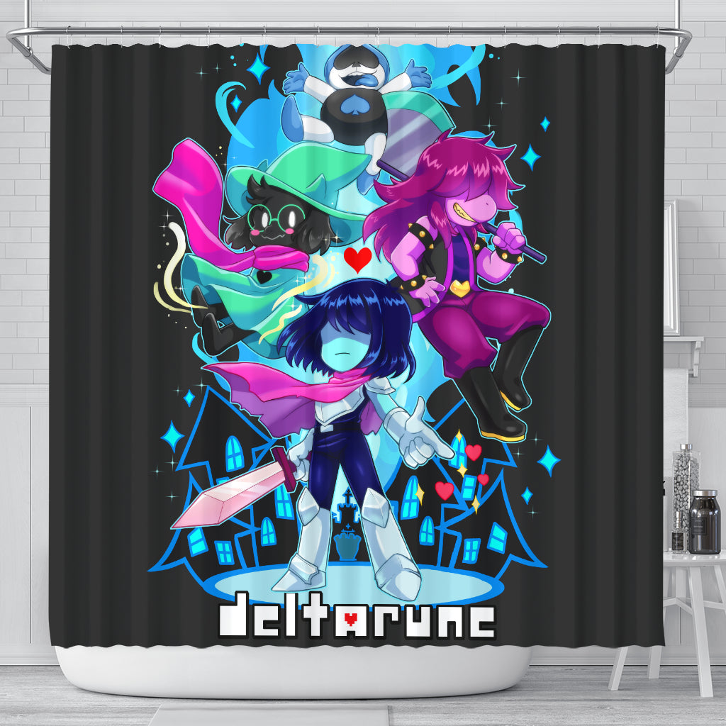 Deltarune Shower Curtain