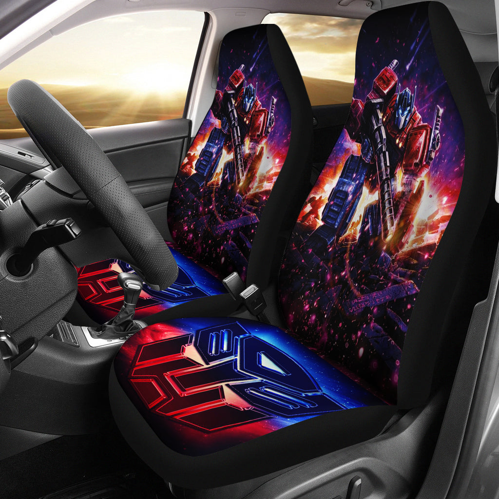Optimus Prime Autobots Seat Covers
