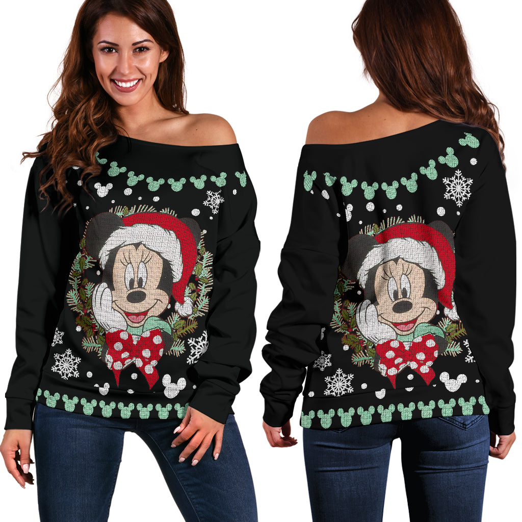 Minnie Shoulder Sweater