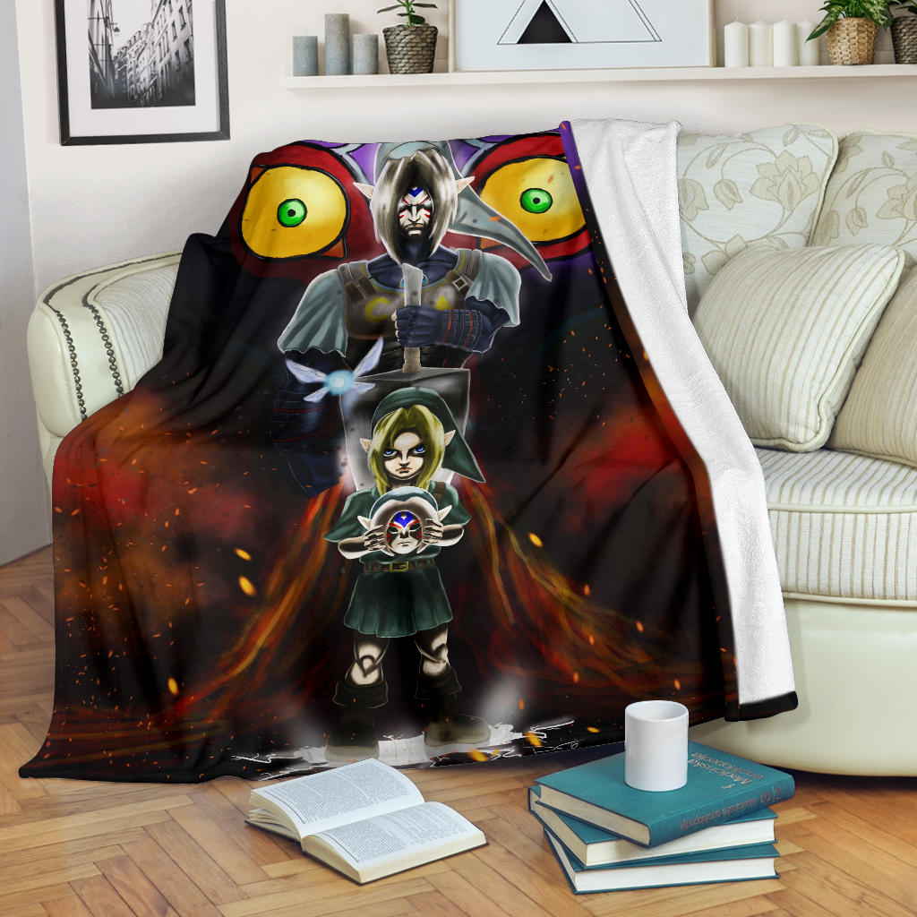 Legend Of Zelda Majoras Mask Premium Blanket 6