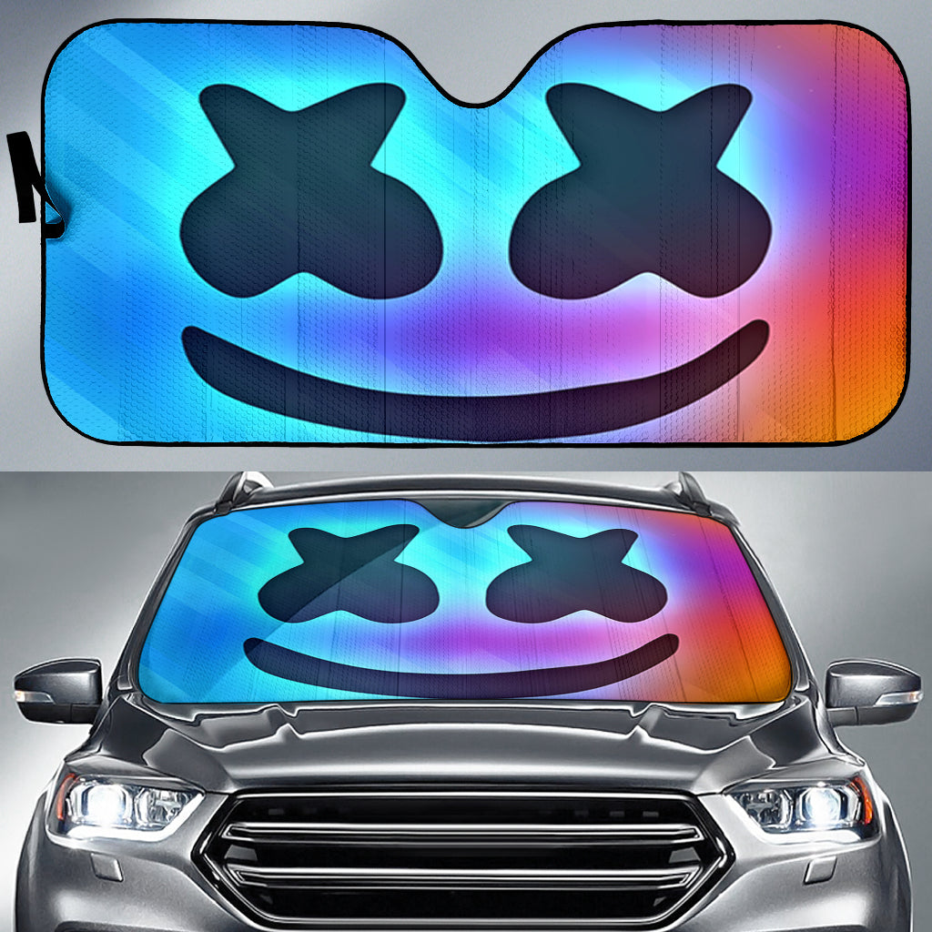 Marshmello Car Sun Shades Amazing Best Gift Ideas 2022