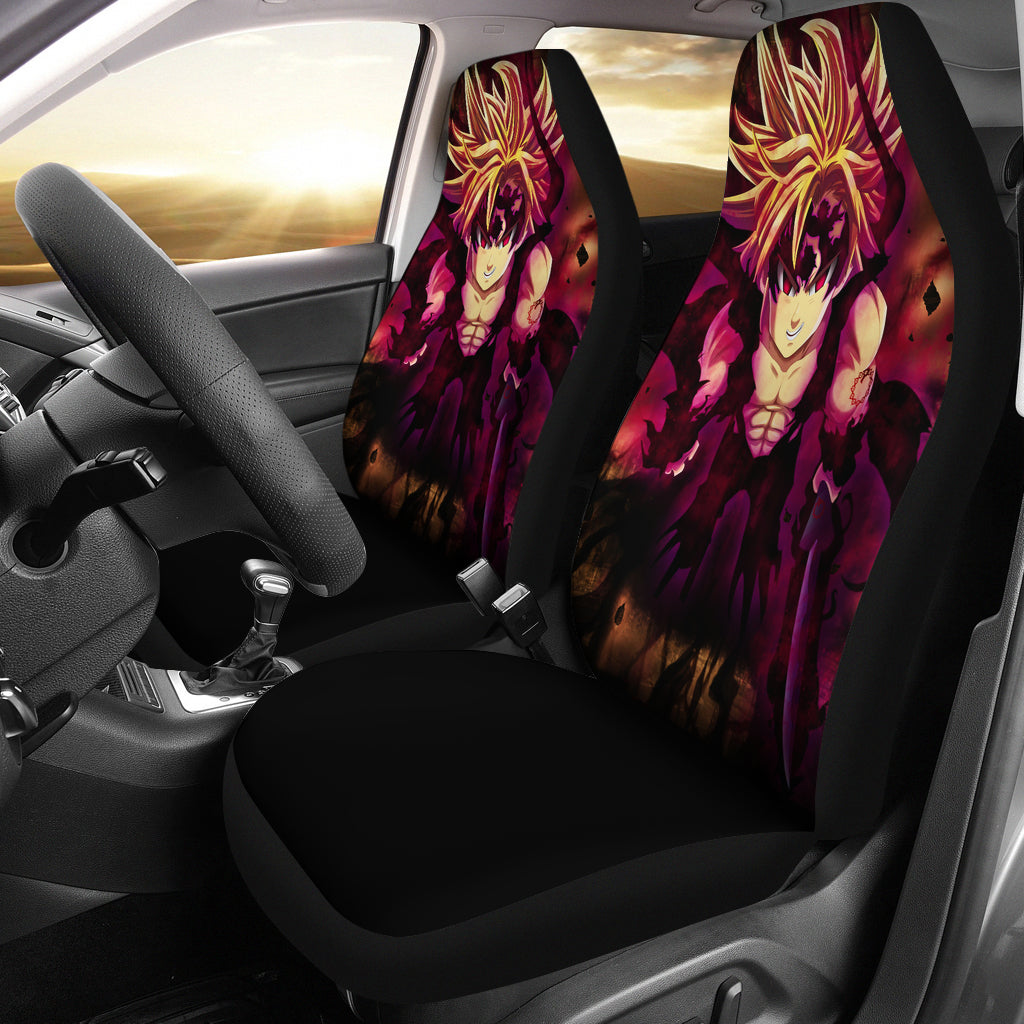 Meliodas Seven Deadly Sins Car Seat Covers Amazing Best Gift Idea