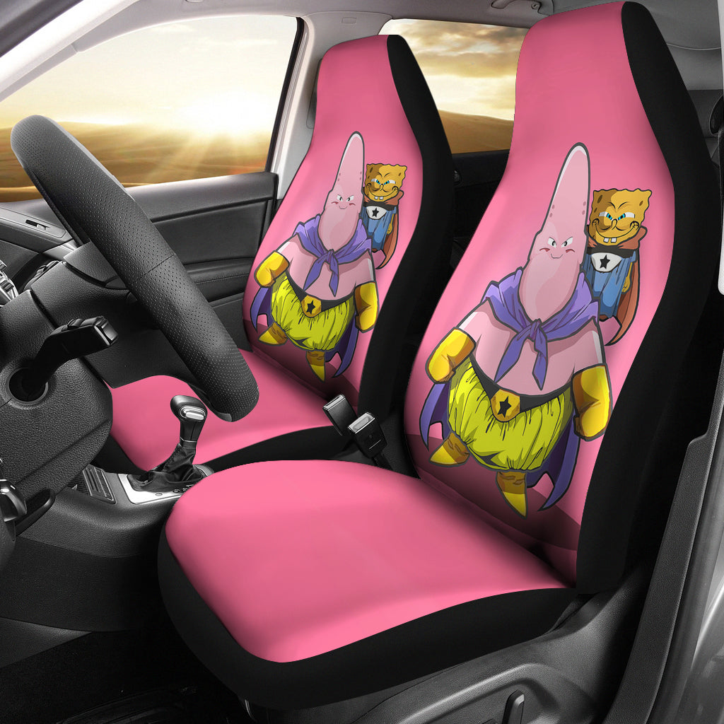 Majin Buu Crossover Car Seat Covers Amazing Best Gift Idea