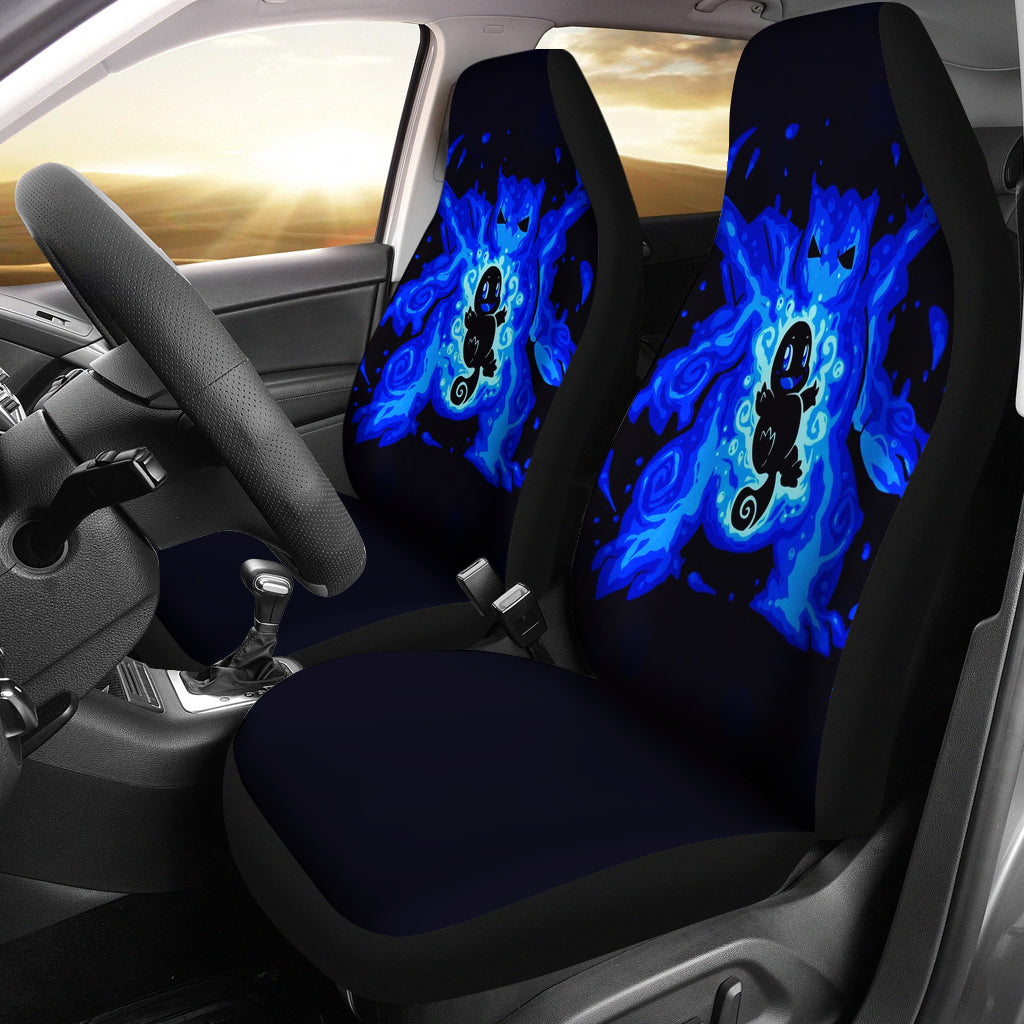 Blastoise And Squirtle Seat Cover