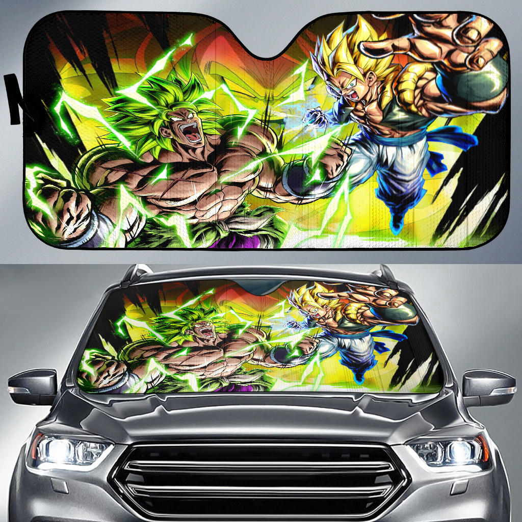 Broly Vs Gogeta Car Sun Shades Amazing Best Gift Ideas 2021