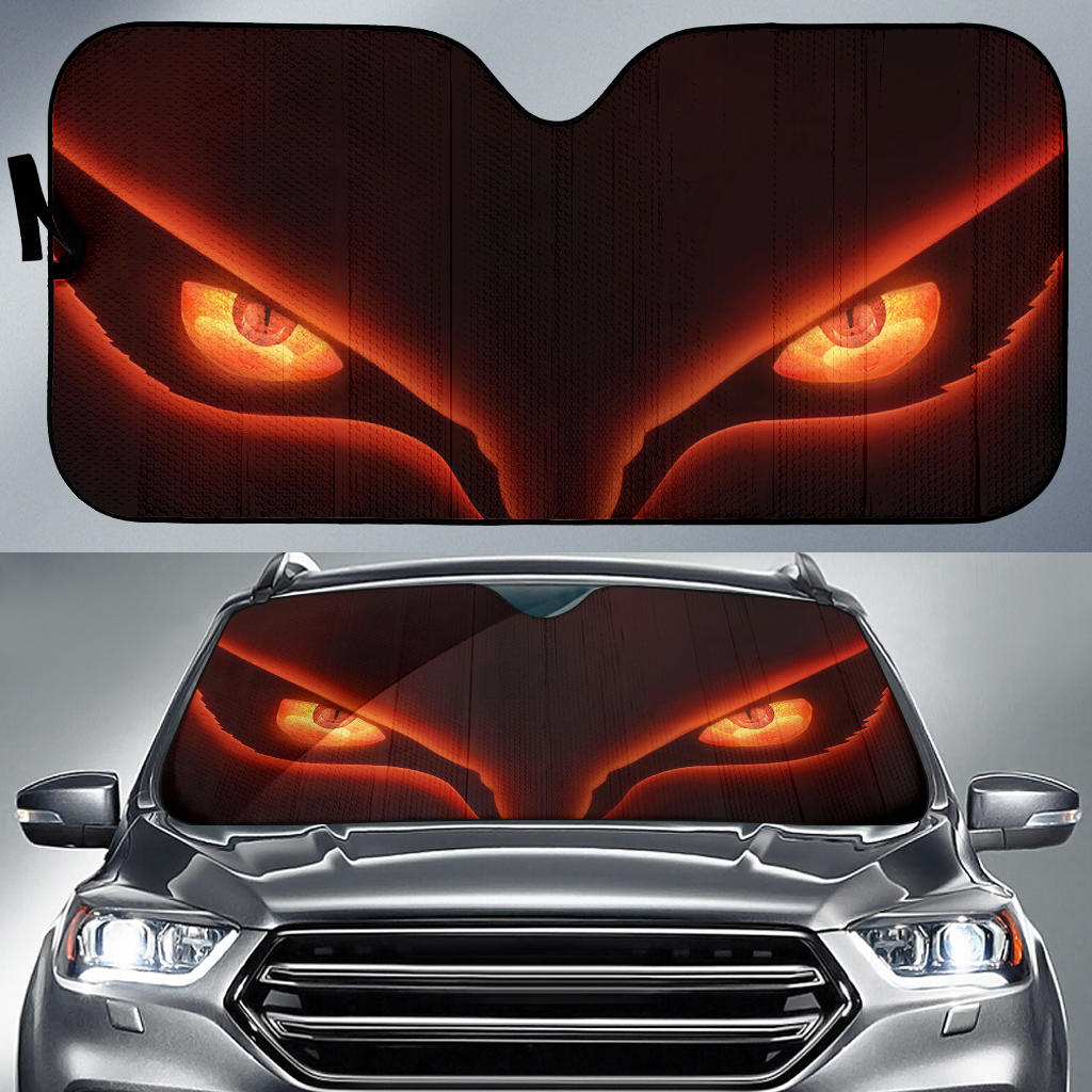 Naruto Kyuubi Eyes Auto Sun Shades Amazing Best Gift Ideas 2021