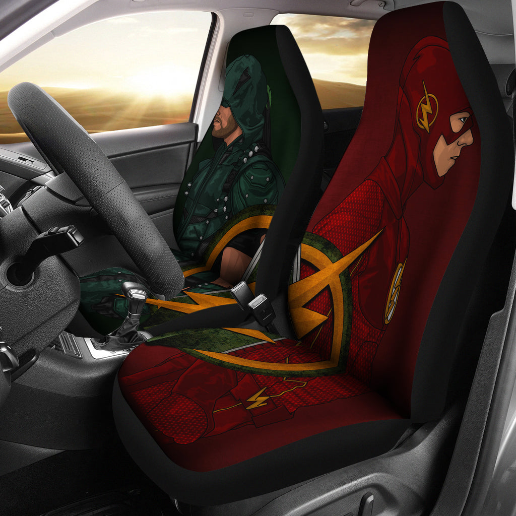 The Flash Arrow Car Seat Covers Amazing Best Gift Idea