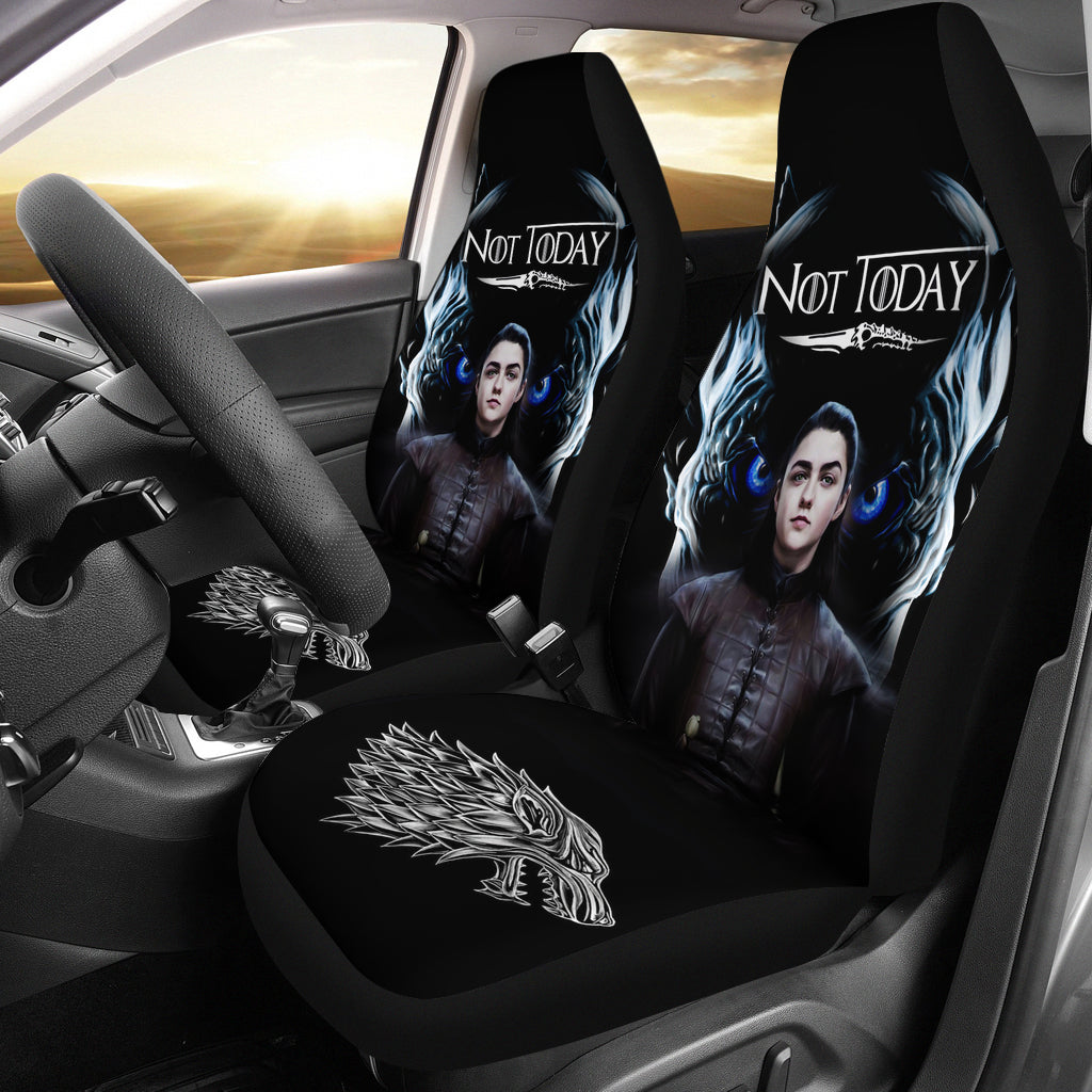 Arya Vs Night King Car Seat Covers Amazing Best Gift Idea