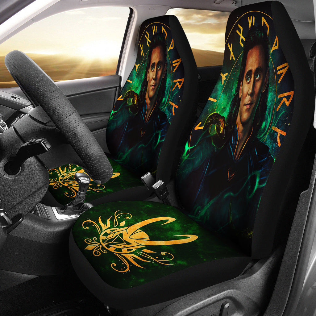 Loki Car Seat Covers 2 Amazing Best Gift Idea