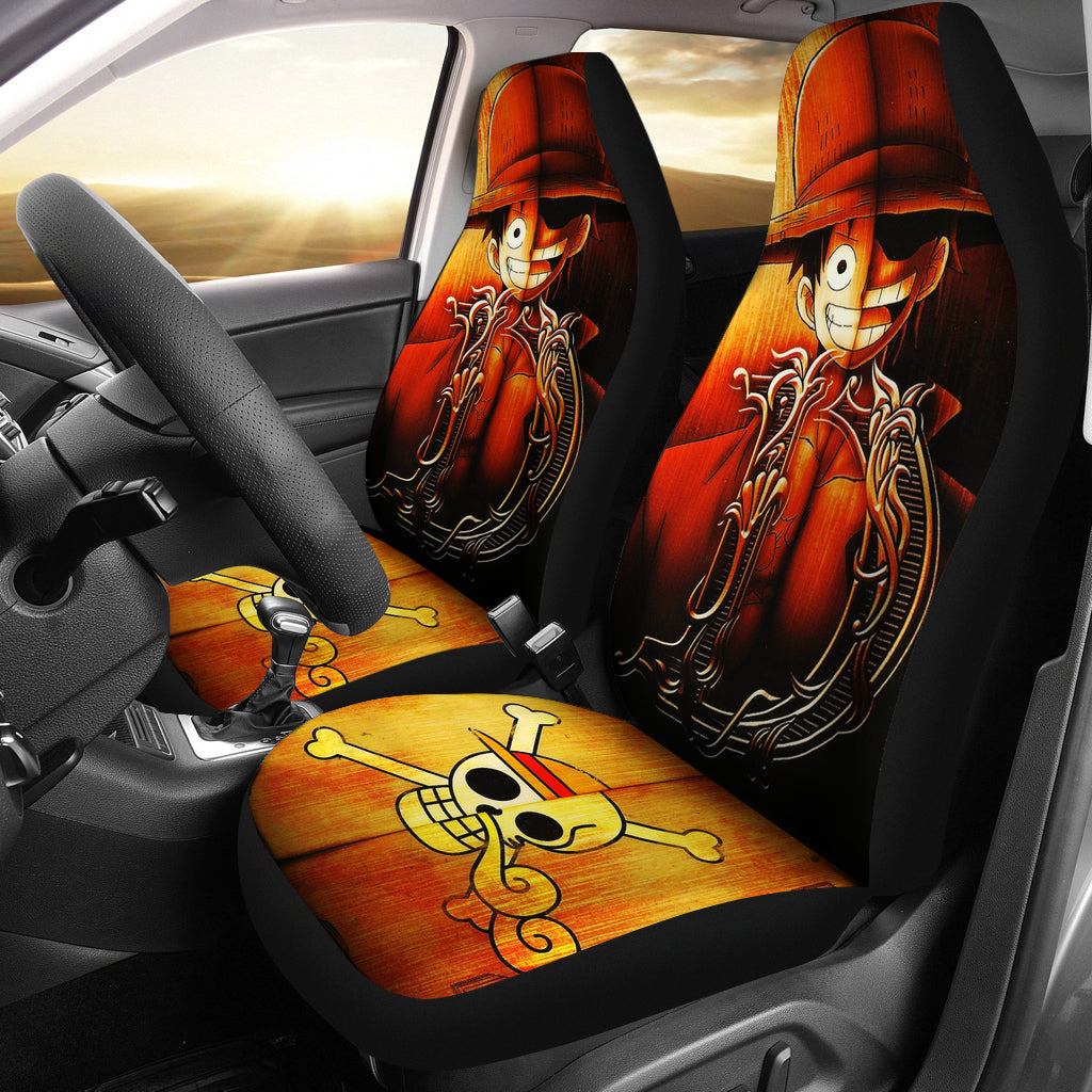 Luffy One Piece Car Seat Covers Amazing Best Gift Idea