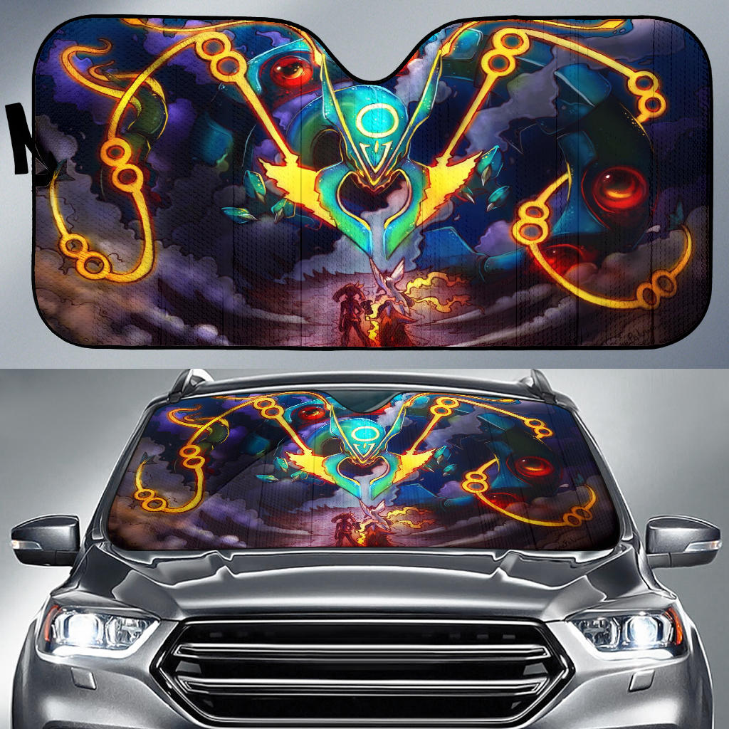 Mega Rayquaza Car Sun Shades Amazing Best Gift Ideas 2021