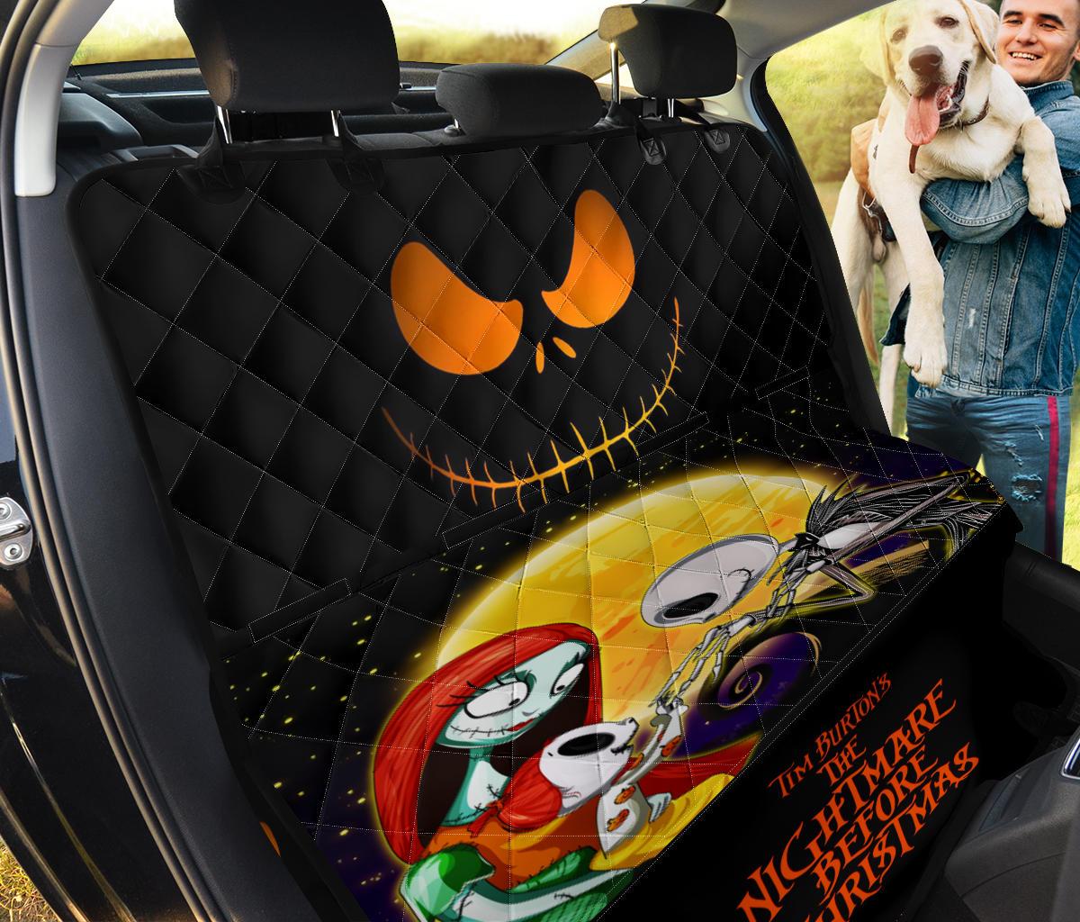 Nightmare Before Christmas Car Dog Back Seat Cover