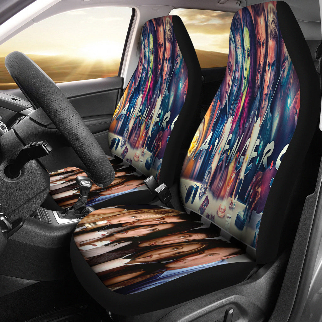 Avengers Mix Friends Car Seat Covers Amazing Best Gift Idea