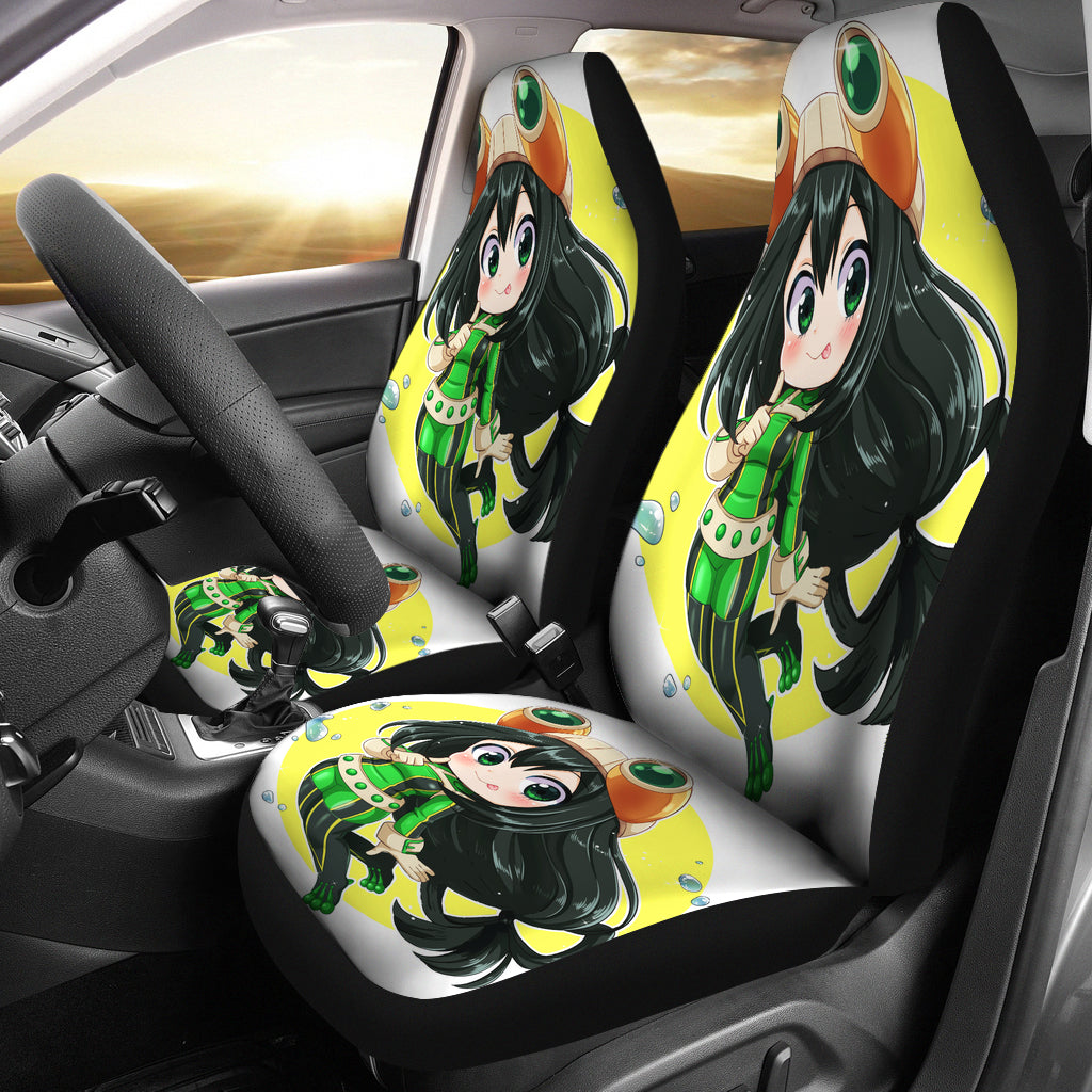 Tsuyu Chibi Car Seat Covers Amazing Best Gift Idea