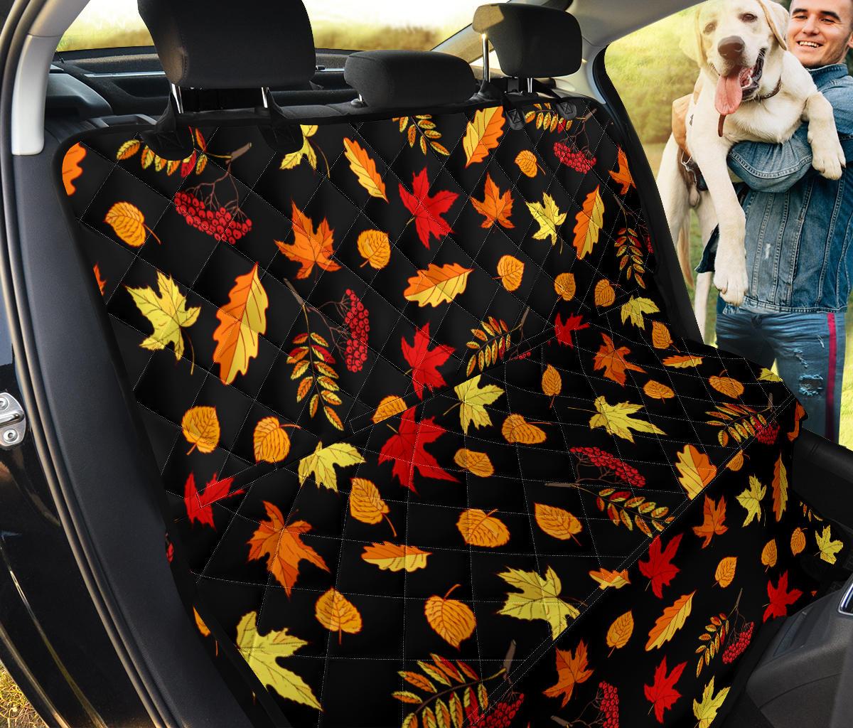 Autumn Leaves Car Dog Back Seat Cover