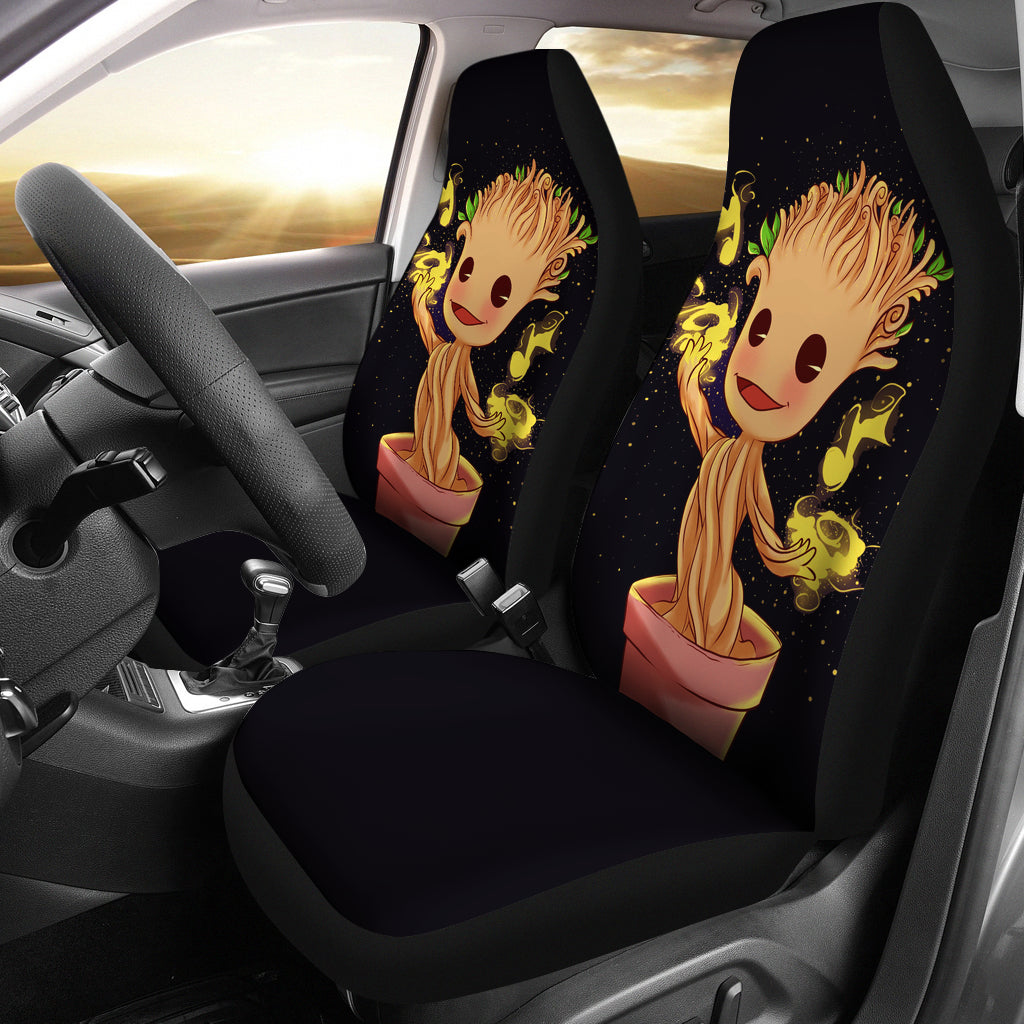 Baby Groot Car Seat Covers 2 Amazing Best Gift Idea