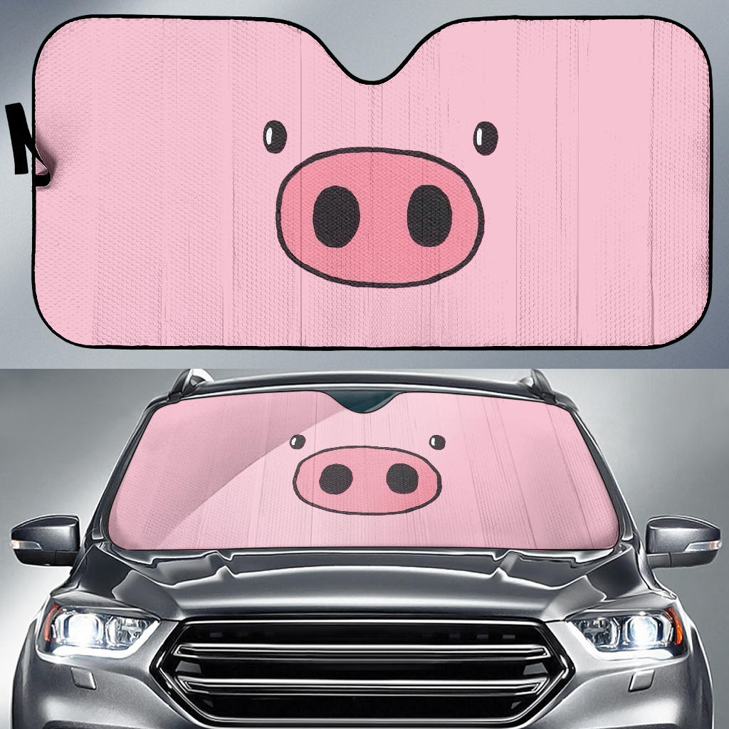 Pig Head Auto Sun Shades