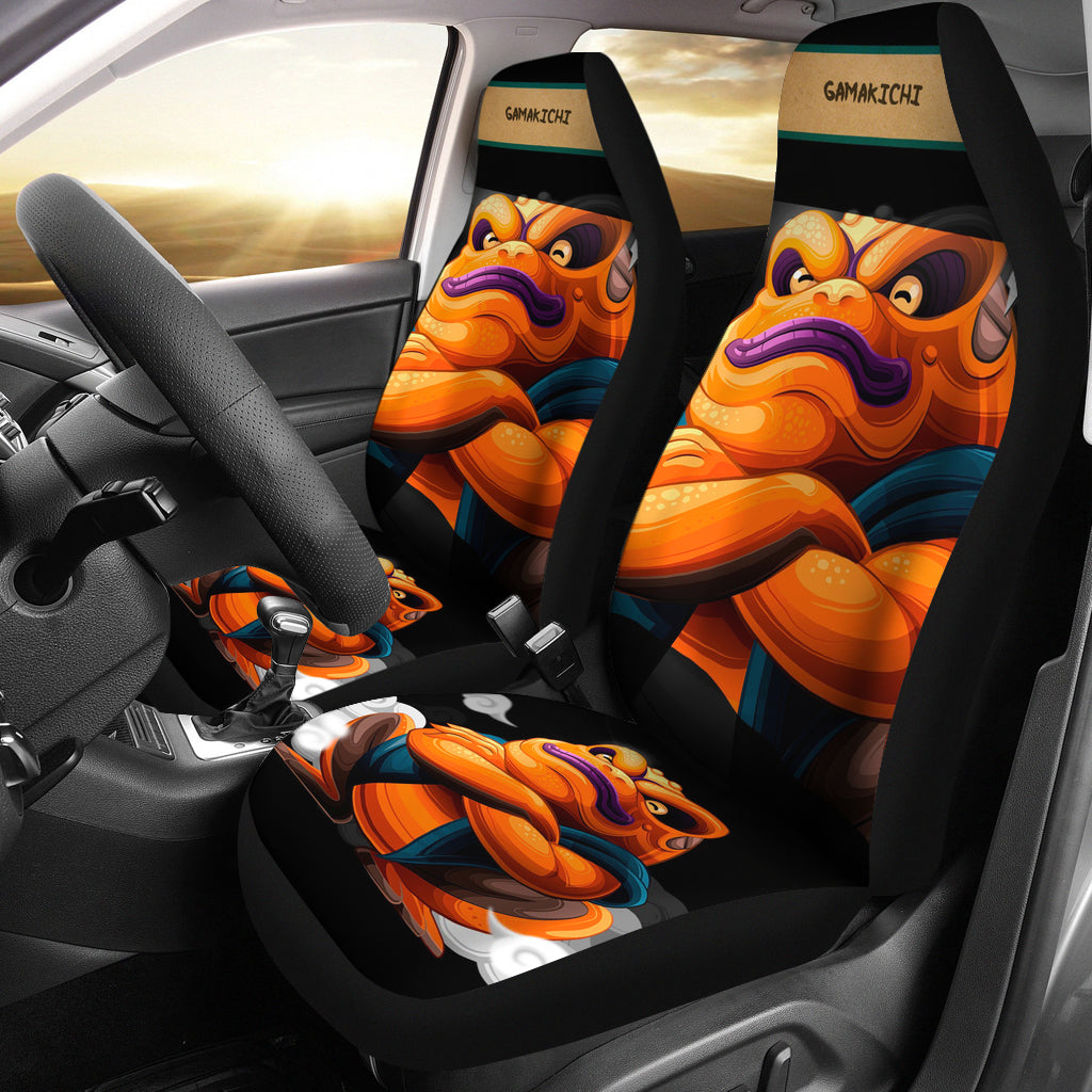 Naruto Gamakichi Seat Covers