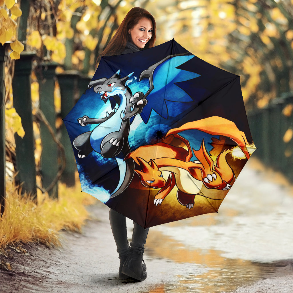Mega Charizard Pokemon X Vs Y Umbrella