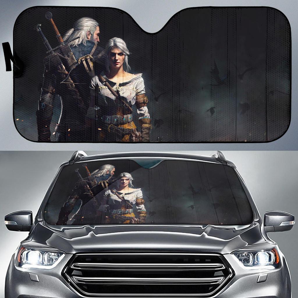 The Witcher 3 Ciri Auto Sunshade Amazing Best Gift Ideas 2022