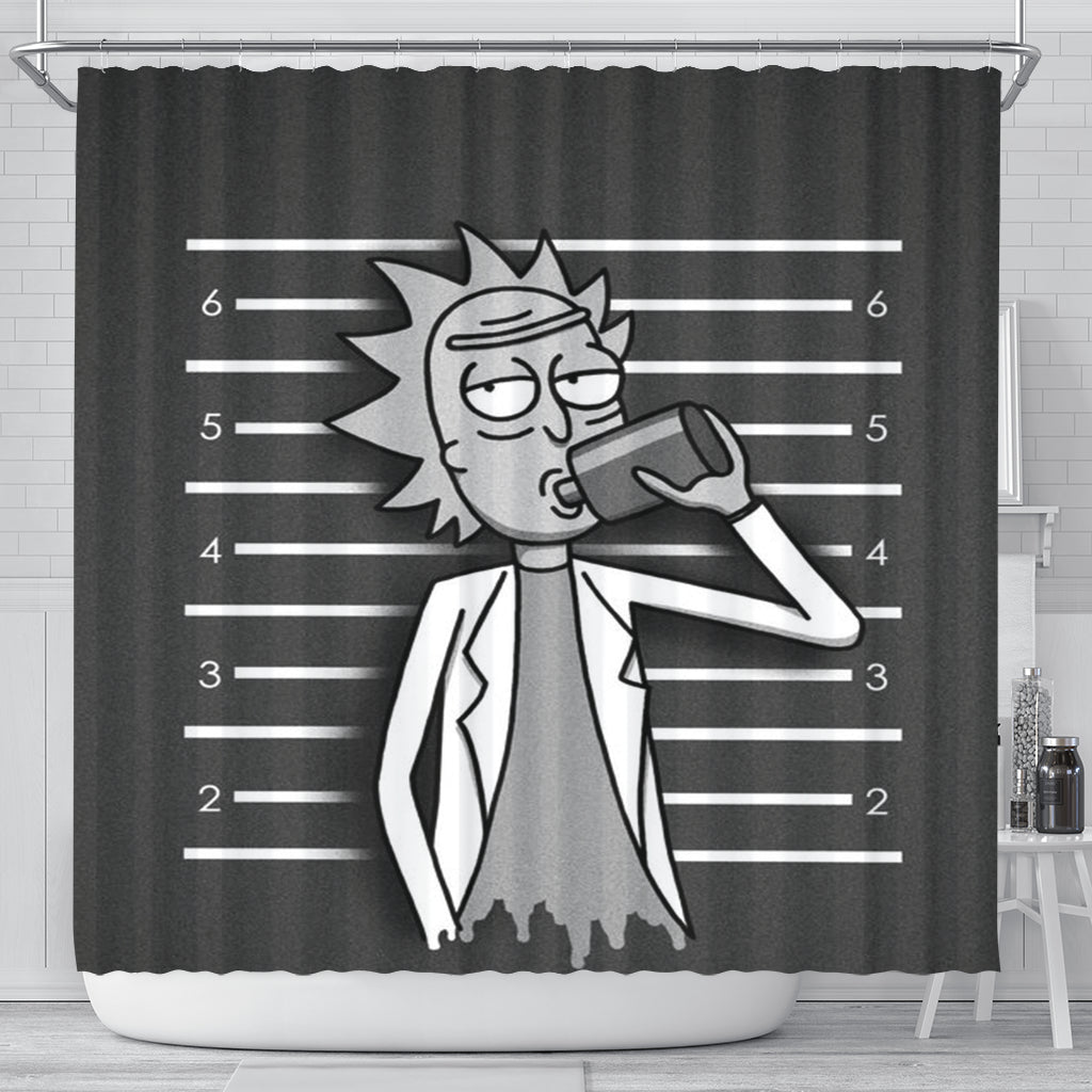 Rick And Morty Shower Curtain 9