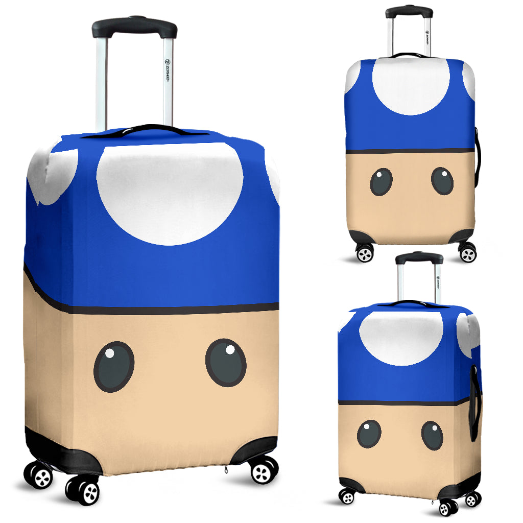Mario Mushroom Luggage Covers