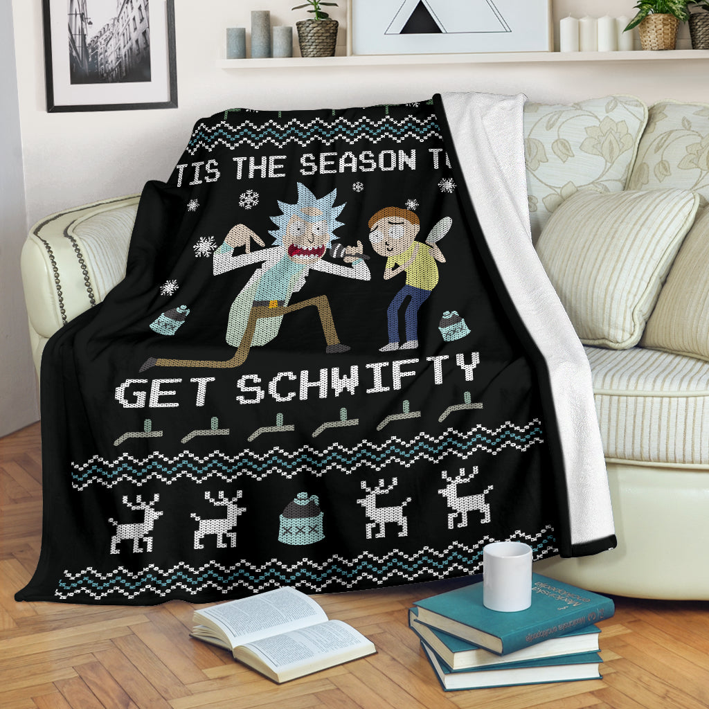 Rick And Morty Premium Blanket 3