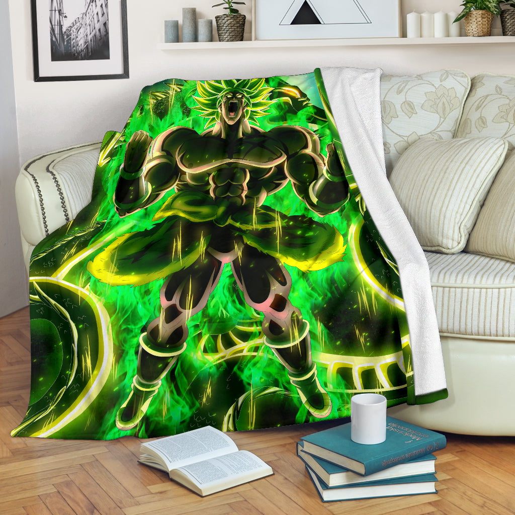 Broly The Movie 2022 Premium Blanket