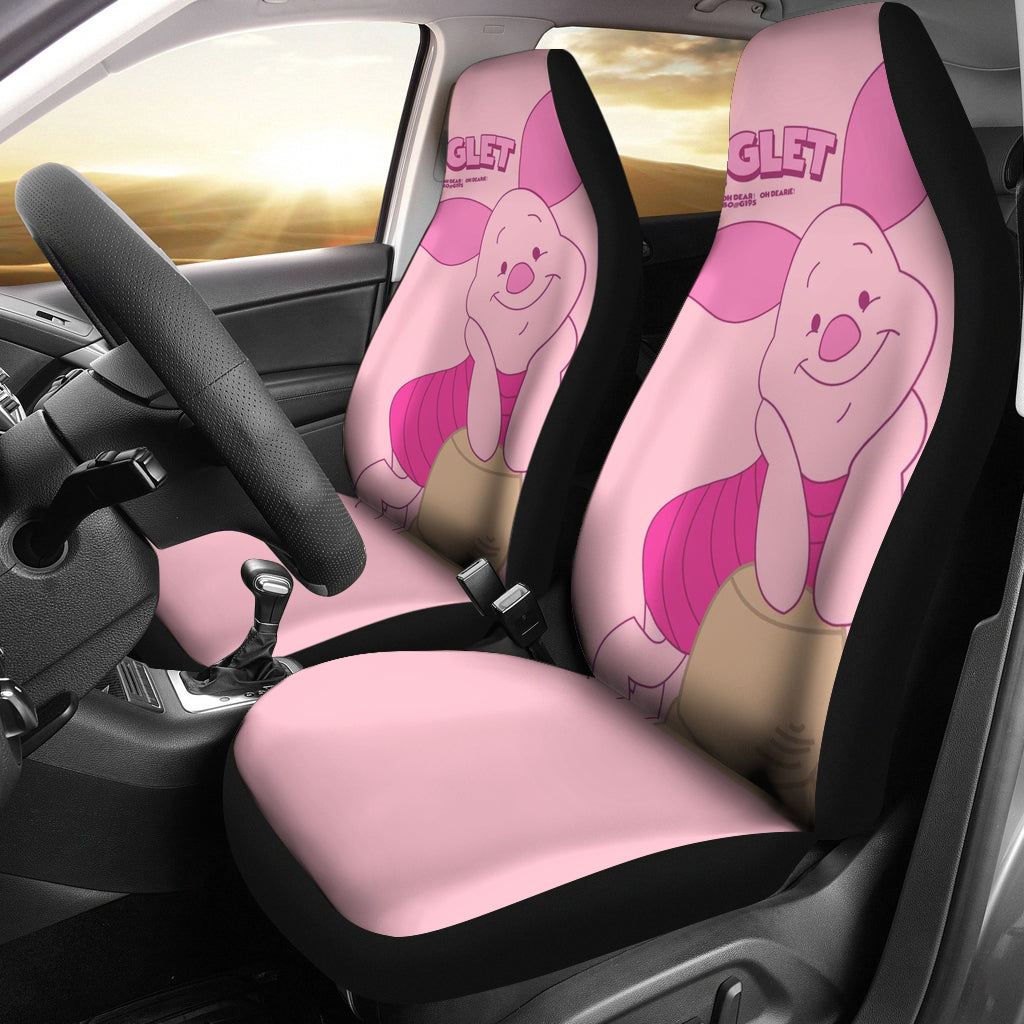 Piglet Cute Seat Cover