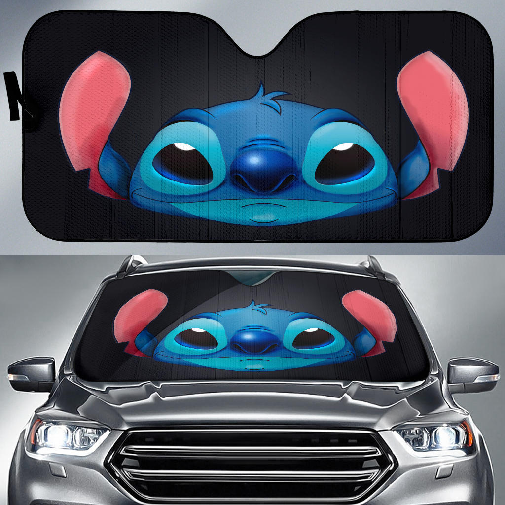 Stitch Face Auto Sun Shades Amazing Best Gift Ideas 2022