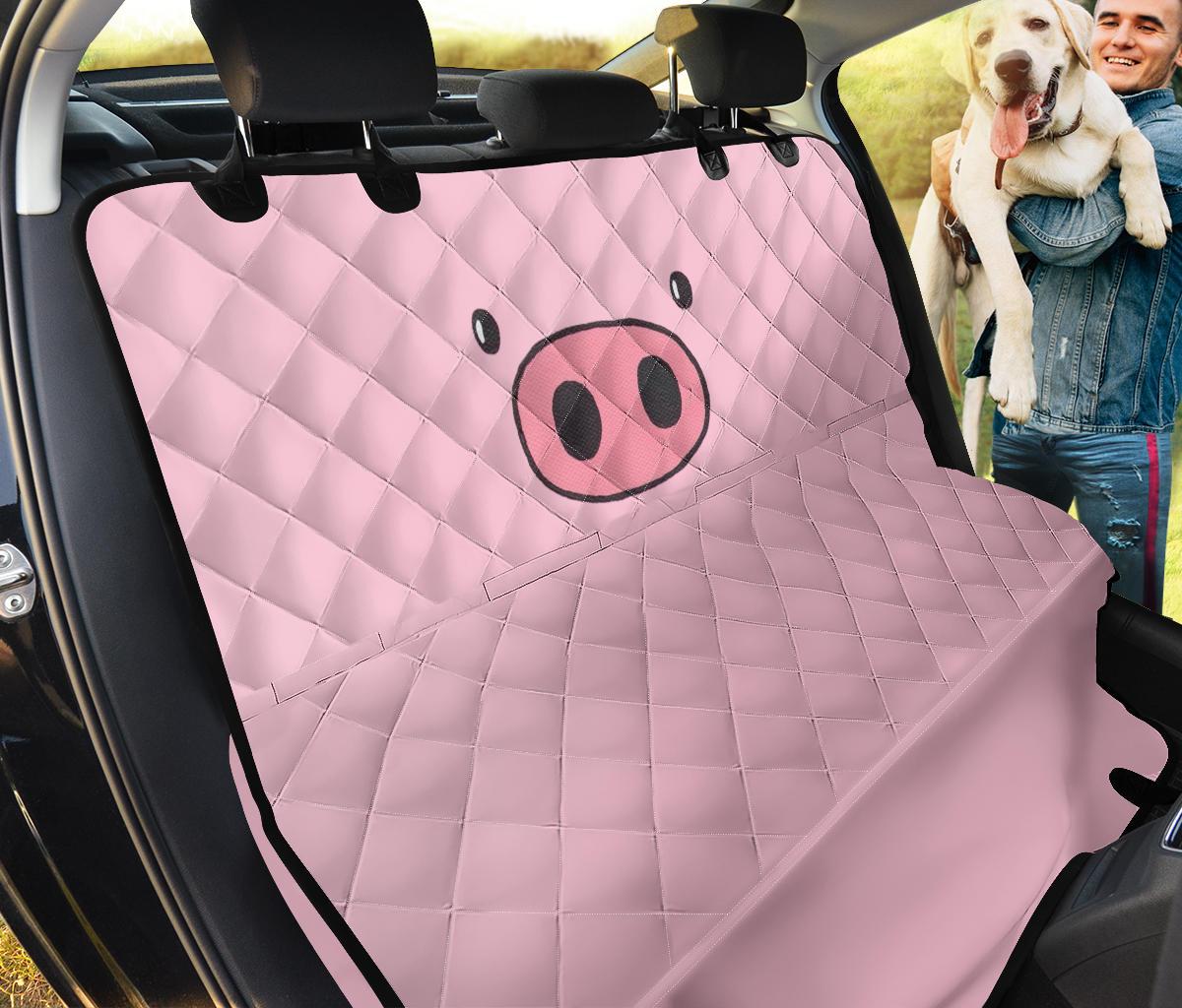 Pig Cute Car Dog Back Seat Cover