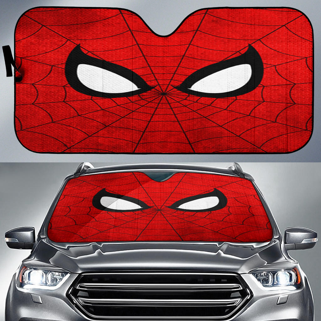 Spiderman Face Car Sun Shades Amazing Best Gift Ideas 2021