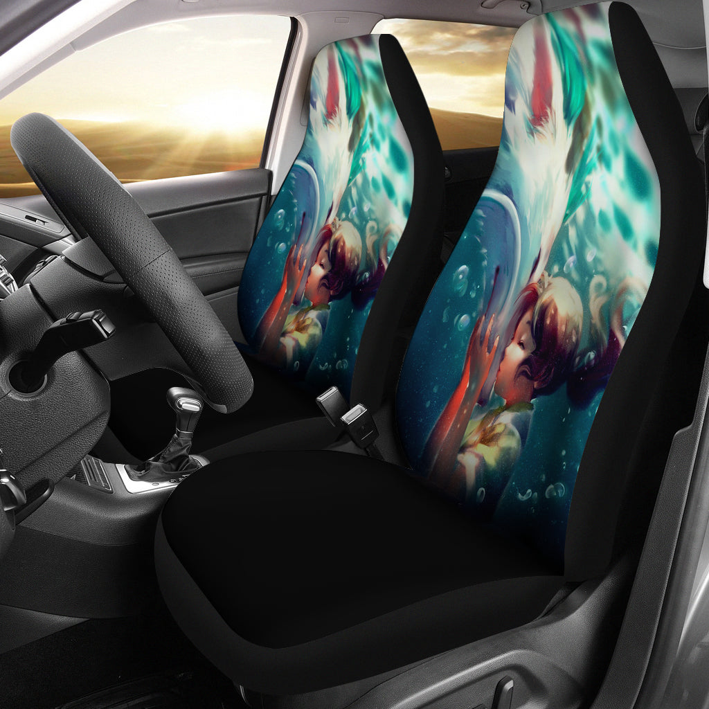 Spirited Away Kiss Car Seat Cover