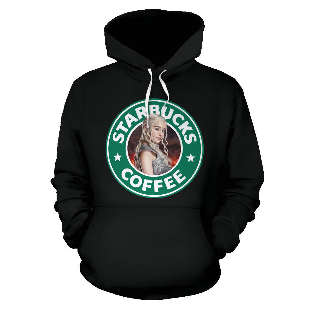 Daenerys Drinking Starbucks Coffee Hoodie