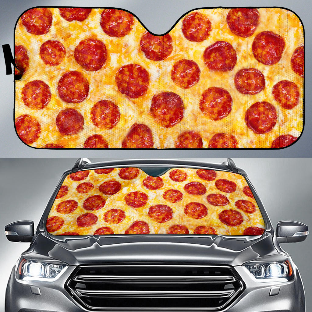 Pizza Auto Sun Shades Amazing Best Gift Ideas 2021