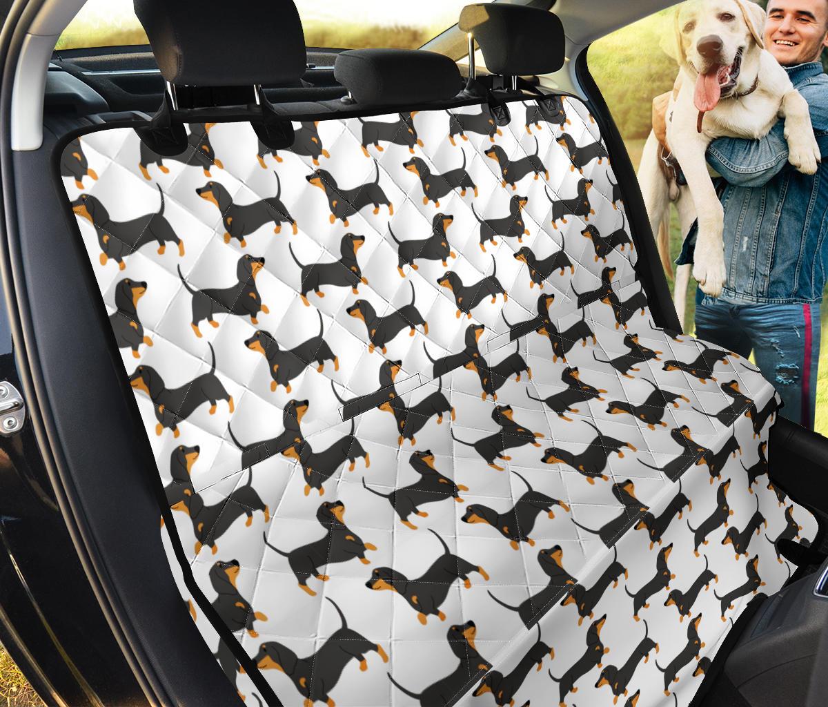 Dachshund Dog Car Dog Back Seat Cover