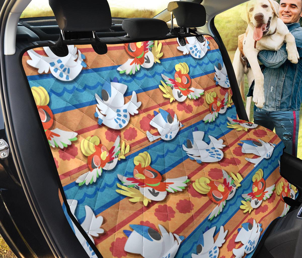 Lugia Hoho Pokemon Car Dog Back Seat Cover