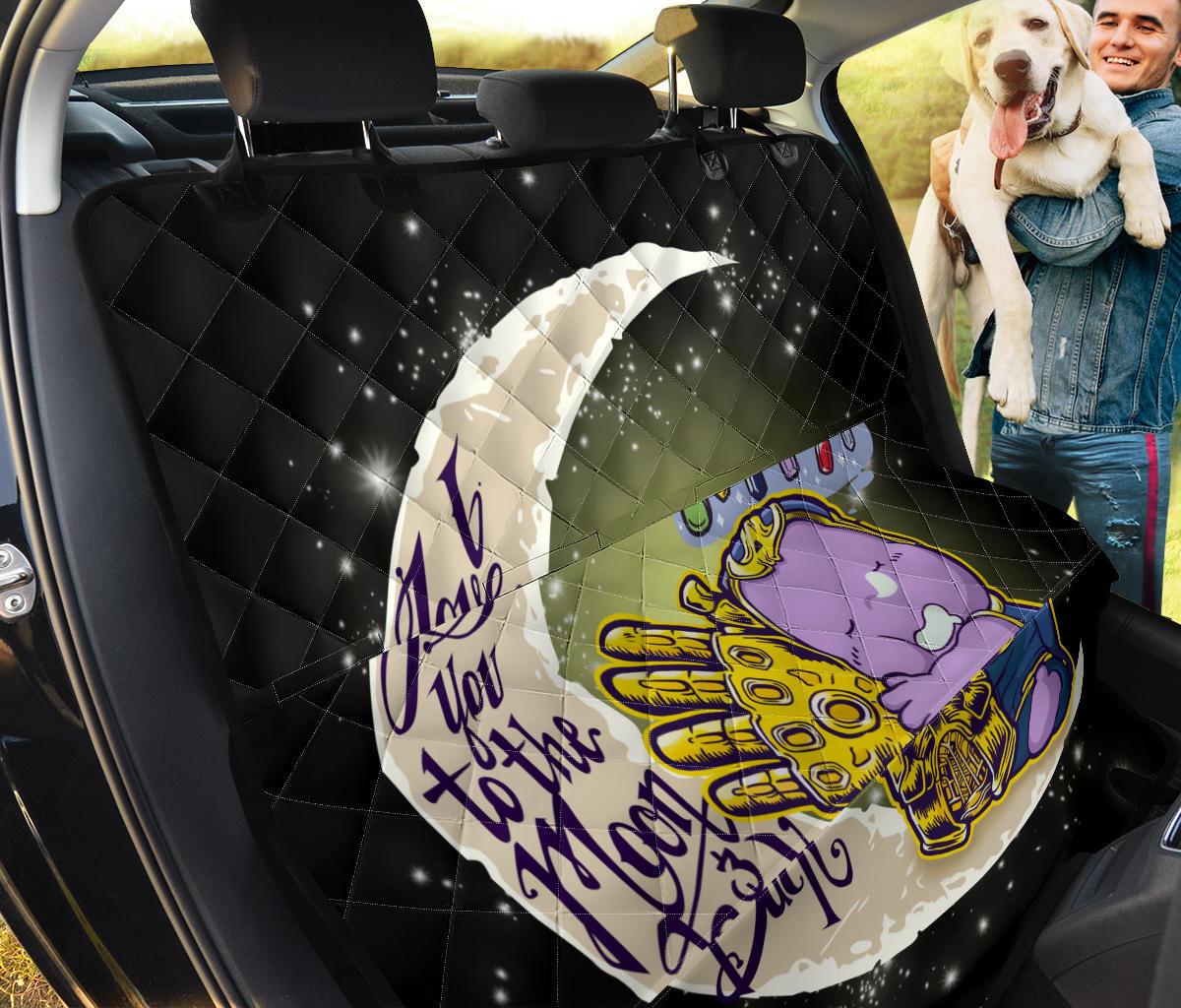 Baby Thanos Car Dog Back Seat Cover