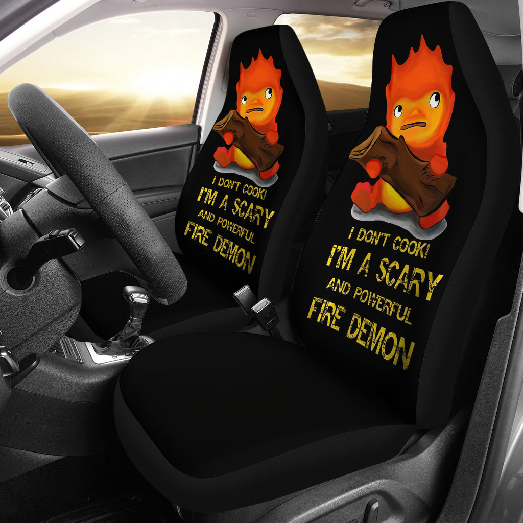Calcifer Car Seat Covers 1 Amazing Best Gift Idea